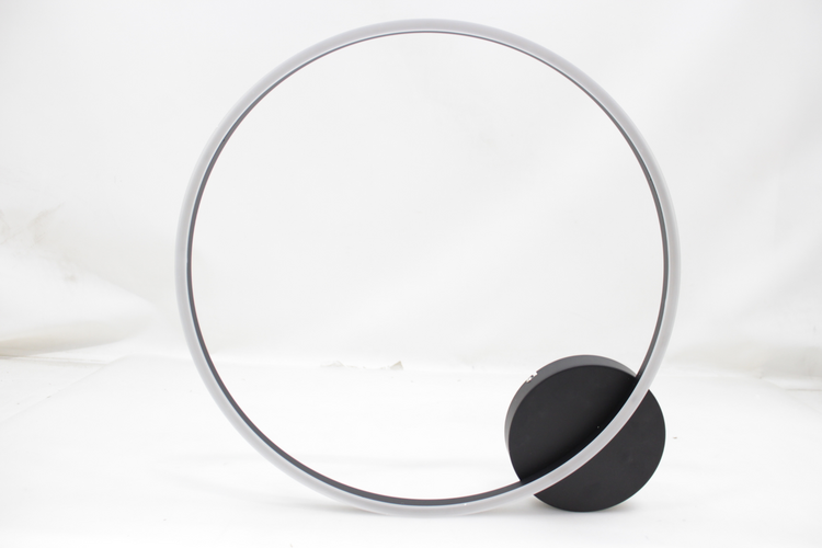 B-Ware Deckenleuchte Deckenlampe Led Fabas Luce Giotto Ring Schwarz