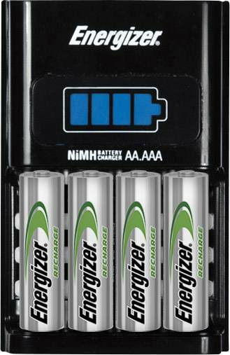 B-Ware Energizer Rundzellen Ladegerät Batterie Ladegerät Laden Ni Mh Micro Aaa Mignon Aa