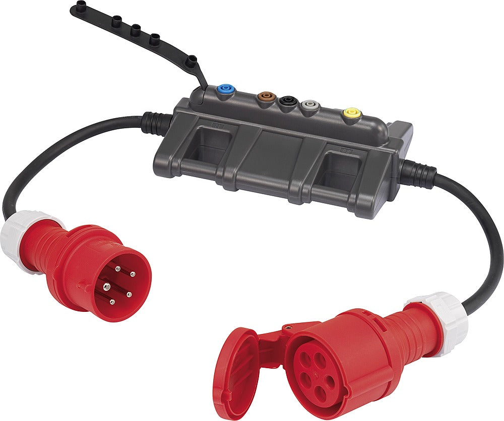 B-Ware Voltcraft Messadapter Dla 3 L 16 Strom Und Spannungsmessung Cee Stecker