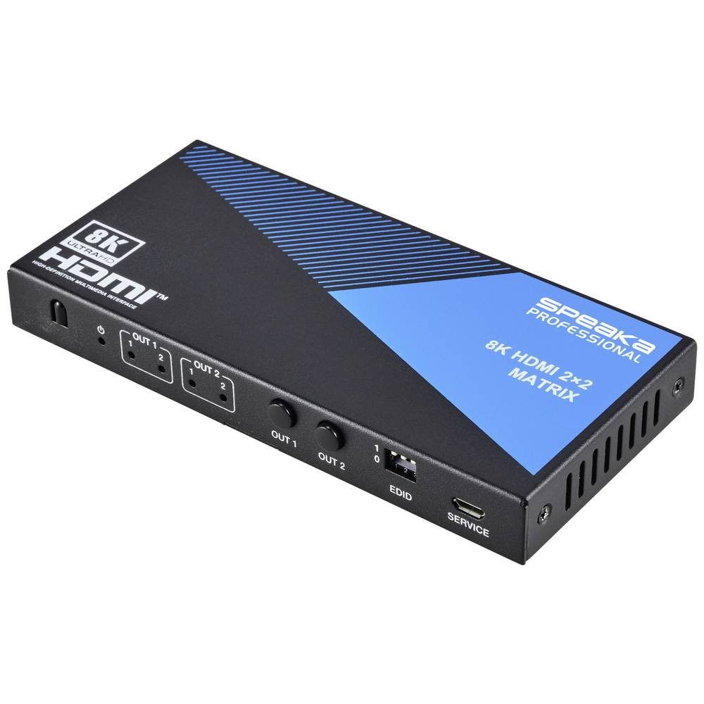 B-Ware Spea Ka Professional Sp 11571776 2+2 Port Hdmi Matrix Switch Ultra Hd Fähig