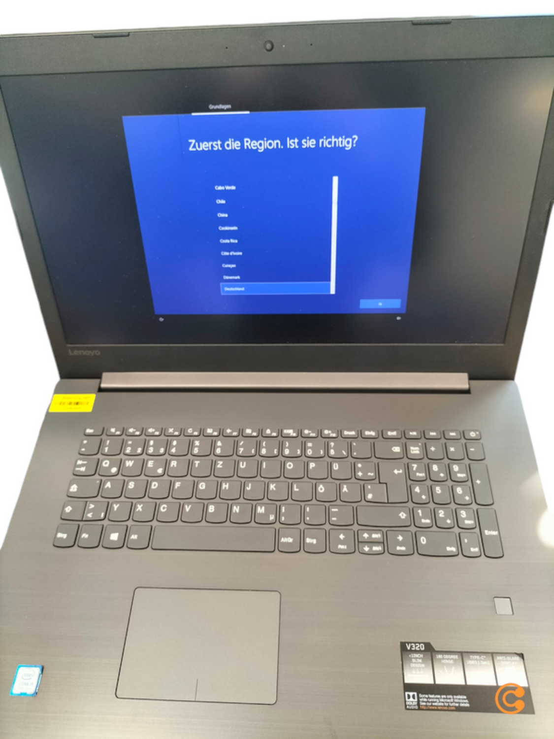 B-Ware Lenovo Notebook Laptop 17.3 Zoll Full Hd+ Intel Core I5 I5 8250 U Siehe Text/Foto