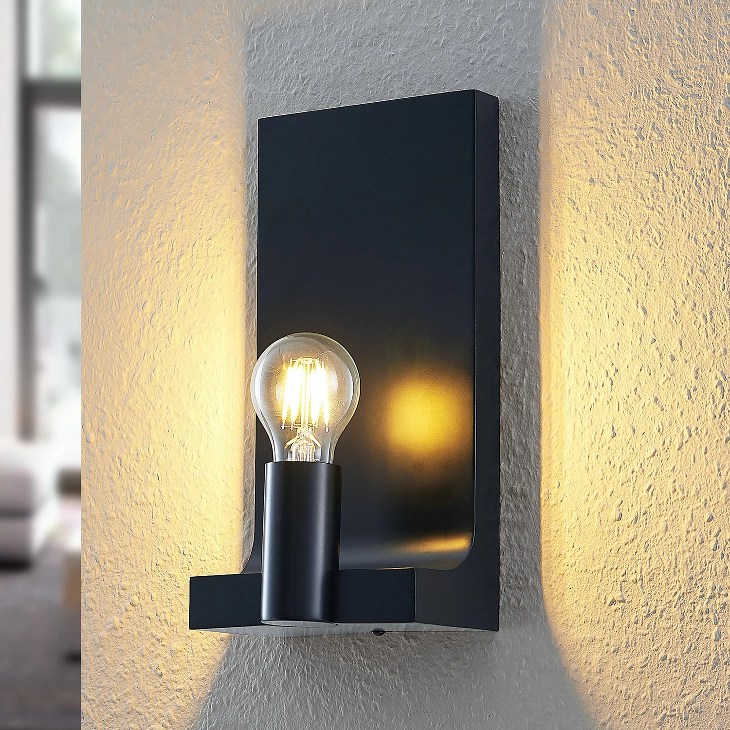 B-Ware Lindby Bordum Wandleuchte Einflammig Wandlampe Lampe Leuchte Spot Licht Spot654