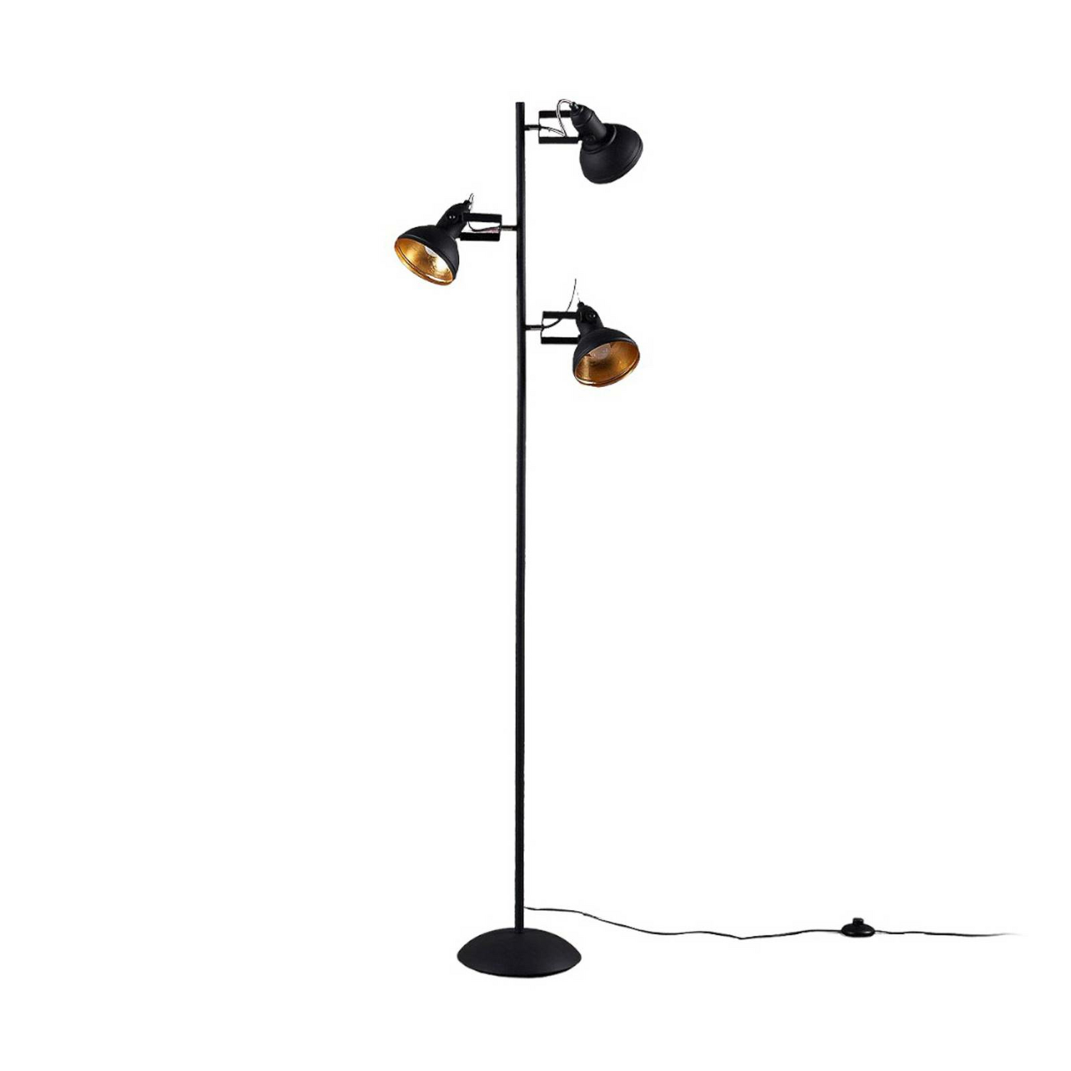 B-Ware Lindby Led Stehlampe Lilly Stehleuchte Lampe Leuchte Drei Strahler E14 Schw663