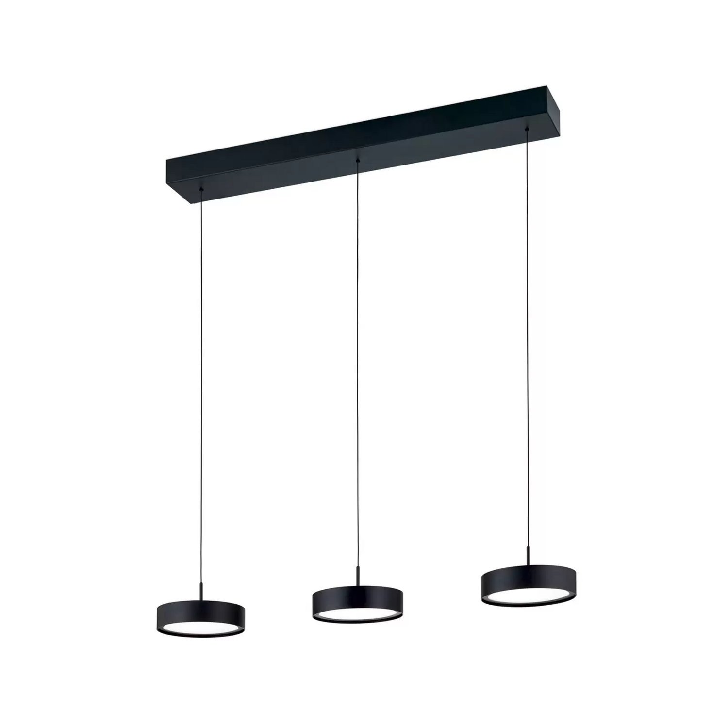 B-Ware Orion Led Hängeleuchte Teide Hängelampe Leuchte Schwarz Metall Höhenverstellb369
