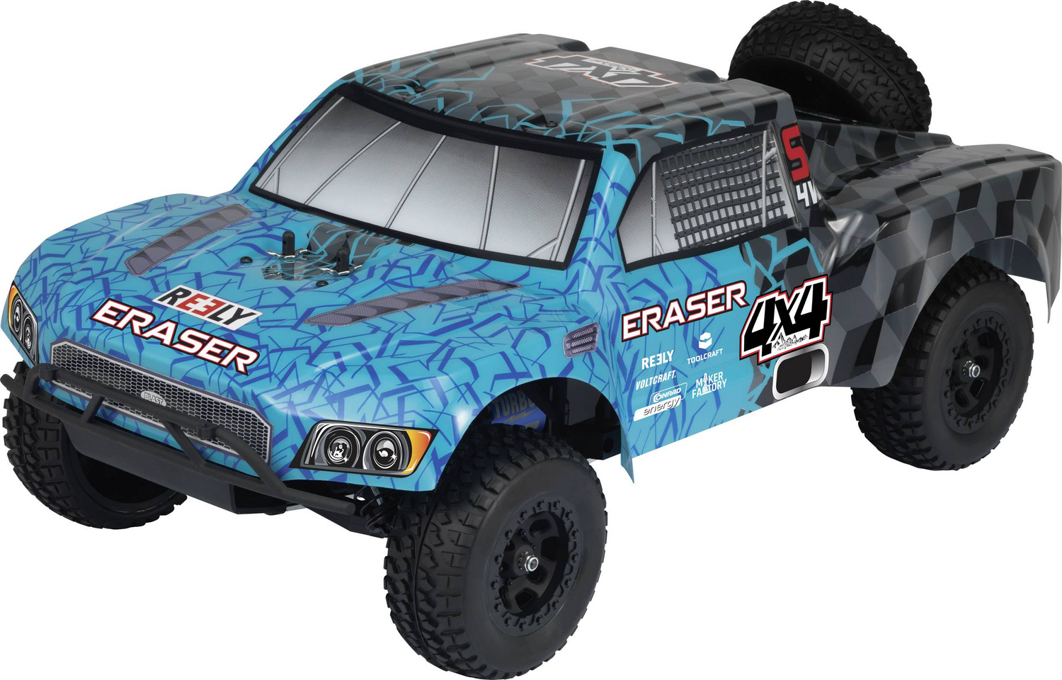 B-Ware Reely Eraser Brushless 1:10 Modellauto Elektro Short Course Siehe Text/Foto
