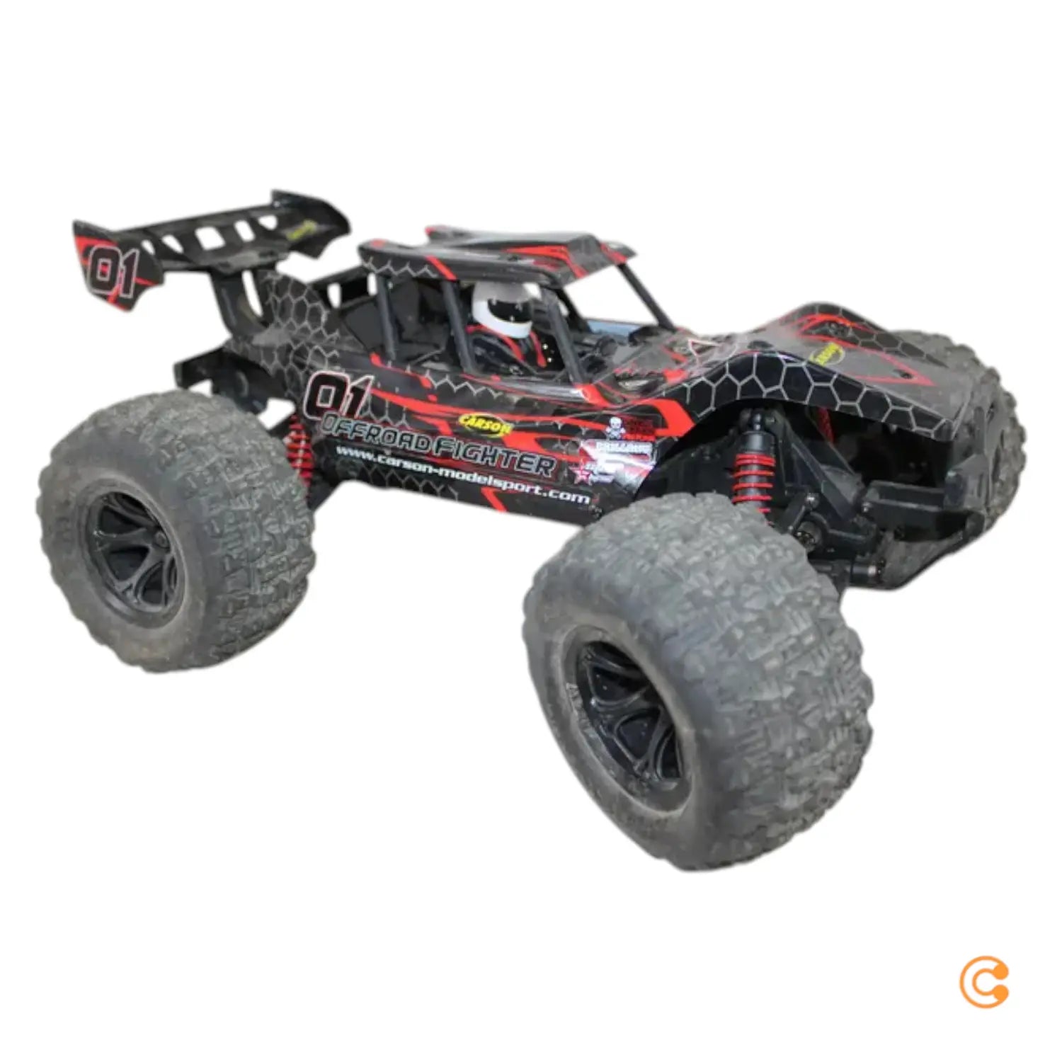 B-Ware Carson Modellsport Rc Modellauto Truggy Offroad Fighter Cage Siehe Text/Foto