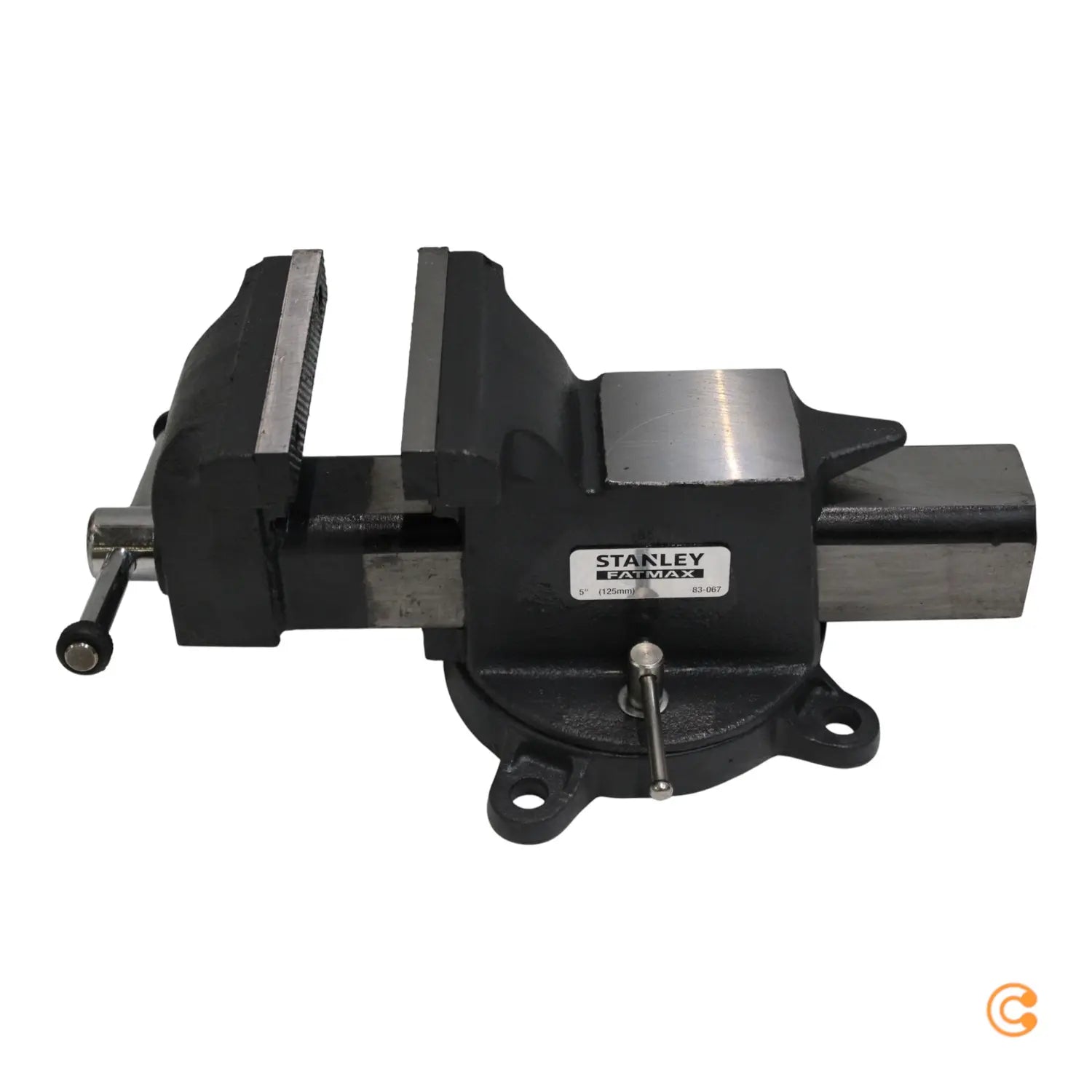 B-Ware Stanley Max Steel Parallel Schraubstock Spannweite Max. 125 Mm Amboss Werkbank