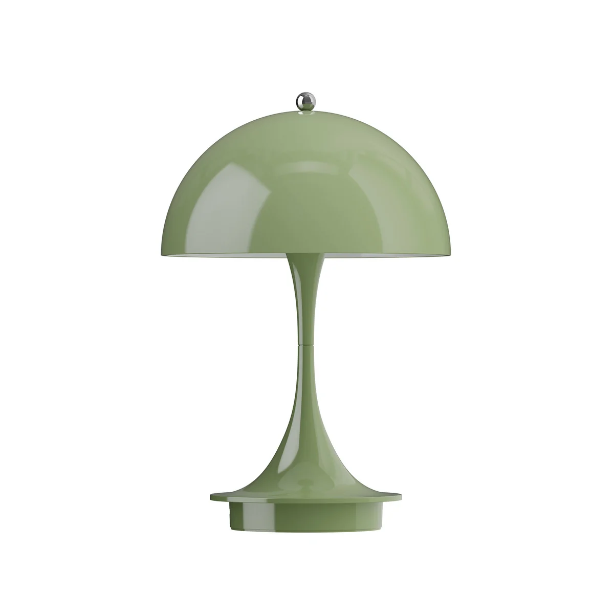 B-Ware Louis Poulsen Tischleuchte Pilzlampe Panthella 160 Portable Akku Lampe Moosgrün