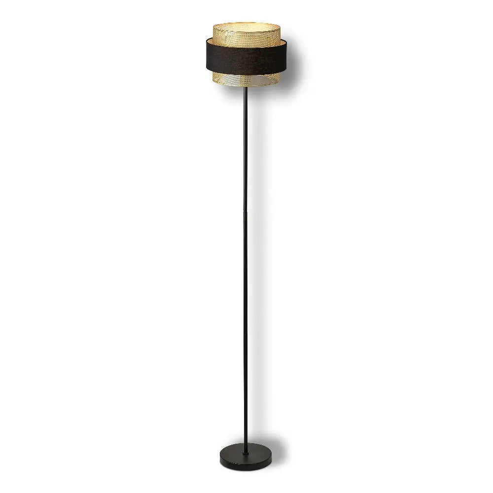 B-Ware Osram Stehleuchte Standlampe Leuchte Hornet Decor E27 Led Schwarz Gold Lampe865