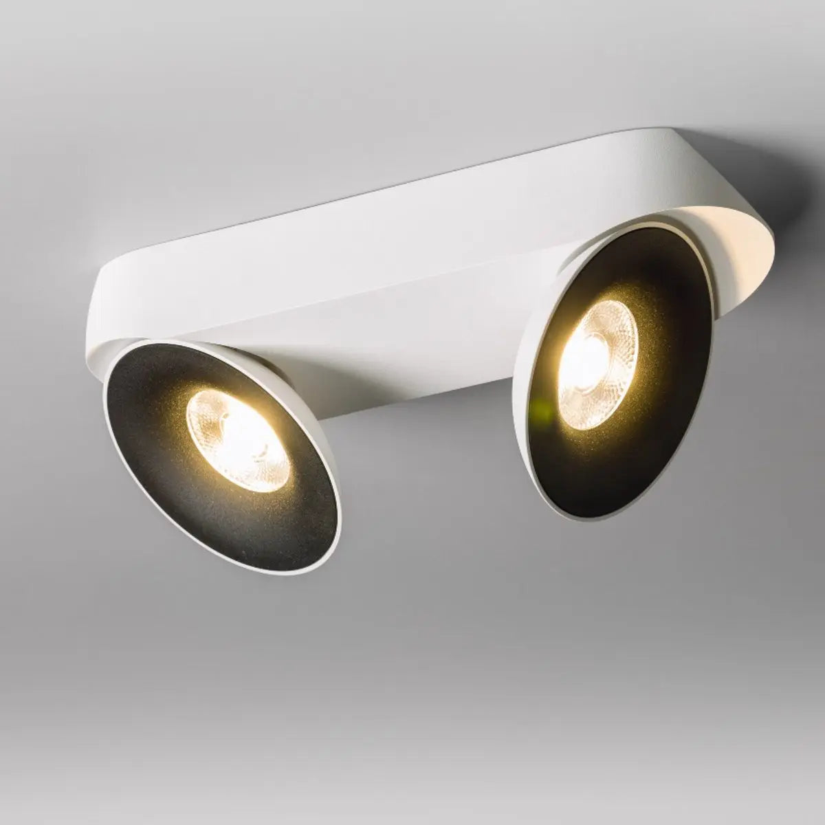B-Ware Lupia Licht Deckenleuchte Lampe Saturn 2 Weiß Wohnzimmer Deckenstrahler 3.000 K