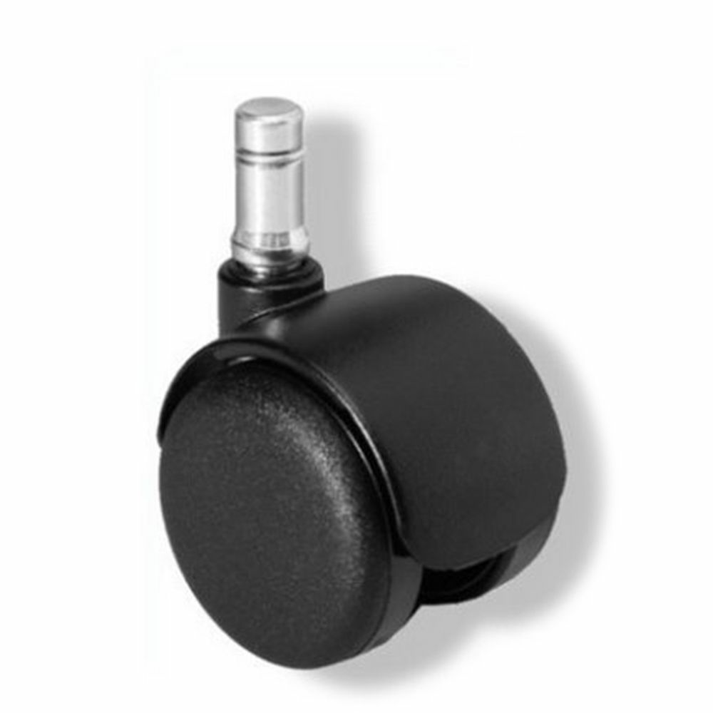B-Ware Hjh Office 5x Rolo Fix 11mm/50mm Hartböden Stuhlrollen Schwarz