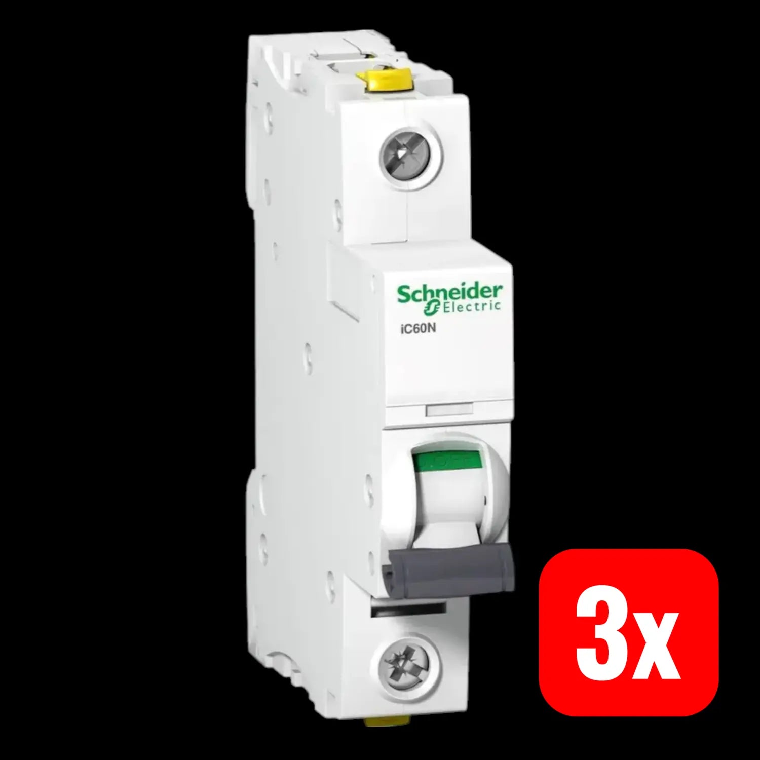 B-Ware Schneider Electric Leitungsschutzschalter Stromunterbrecher 25 A 230 V 3 Stück