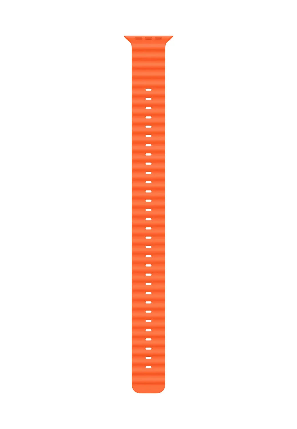 B-Ware Apple Watch Ultra Armband Band Uhren Orange Ocean Band Verlängerung 49 Mm