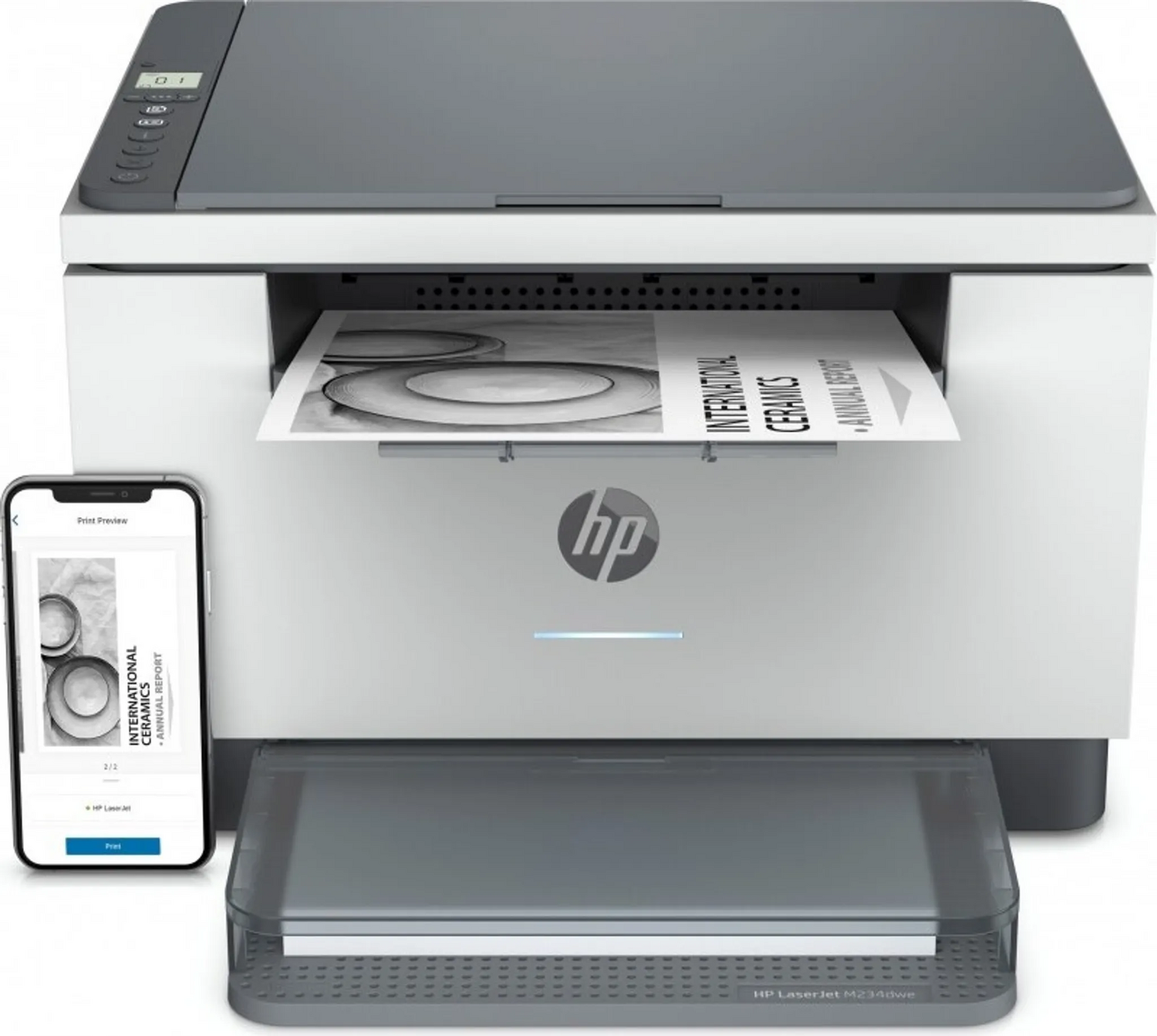 B-Ware Hp Laser Jet Mfp M234dwe Drucker A4 Monodruck 600 X 600 Dpi A4 Siehe Text/Foto