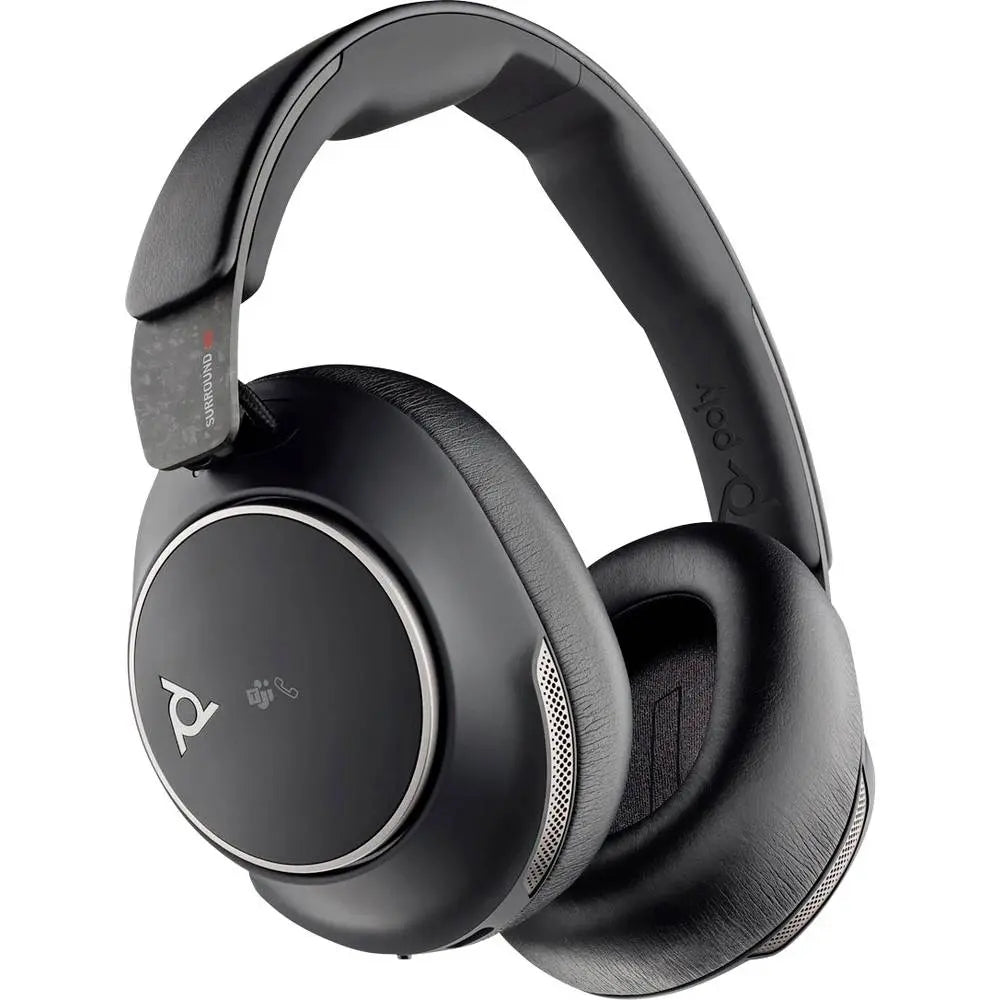 B-Ware Hp Voyager Kopfhörer Headset Over Ear Musik Surround Schwarz Bluetooth Usb