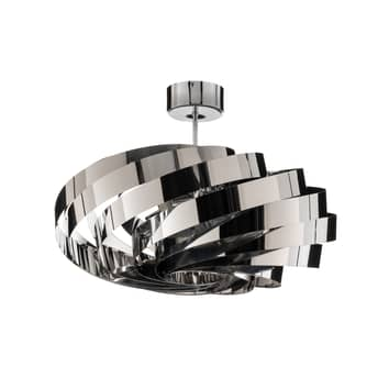 B-Ware Domiluce Deckenleuchte Vento Deckenlampe Deckenlicht Lampe Chromium Nickel ø60cm