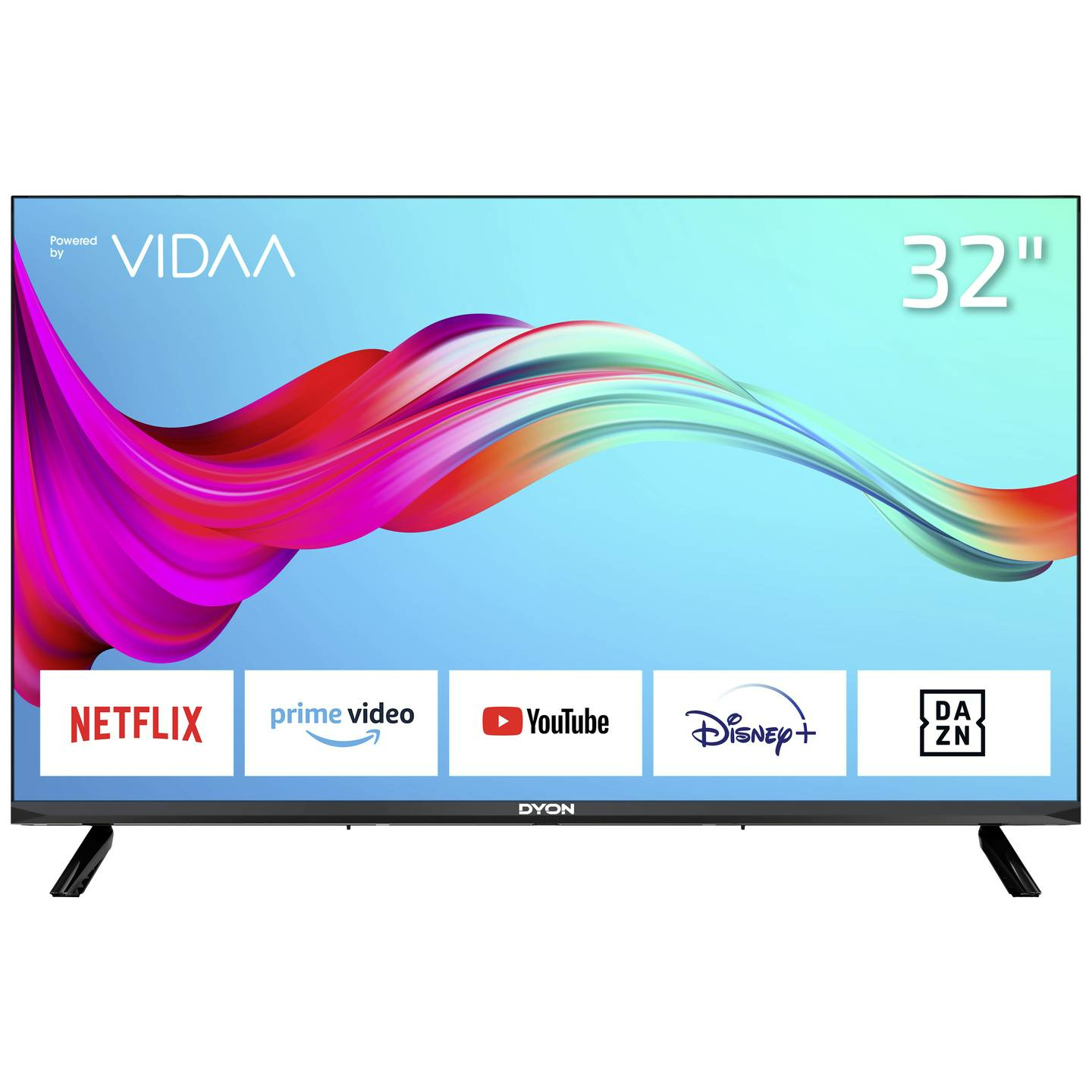 B-Ware Dyon Smart 32 Vx Fernseher Smart Tv 32 Zoll Led Tv Hdmi Wi Fi Apps Usb Schwarz
