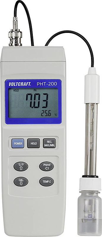 B-Ware Voltcraft Pht 200 Kombi Flüssigkeits Messgerät Digital P H Wert Redox Orp80