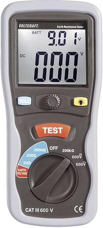 B-Ware Voltcraft Et 02 Erdungsmesser Erdwiderstandsmessgerät Erdungsmessgerät Messge909
