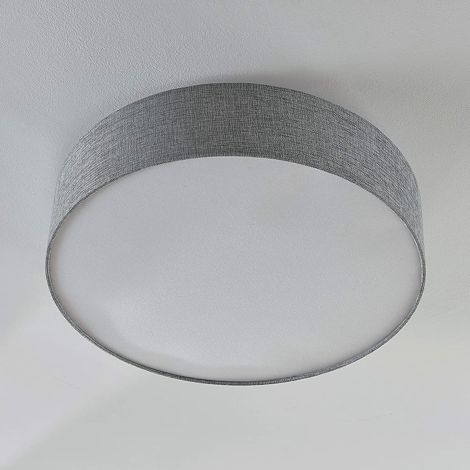 B-Ware Lindby Deckenlampe Gordana Wohnzimmerleuchte Hängelampe Deckenlicht E27 Grau