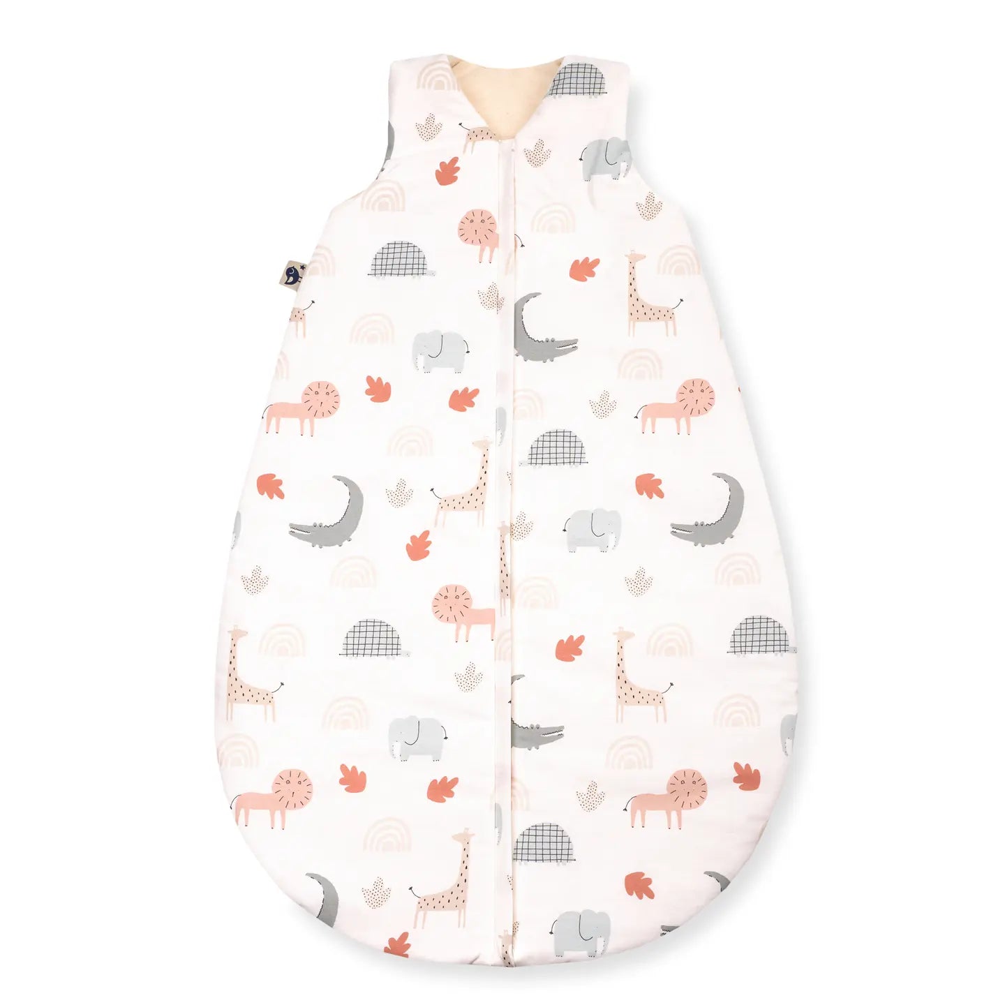 B-Ware Zöllner Schlafsack Schlafbeutel Organic Wild Friends 80cm Polyestervlies