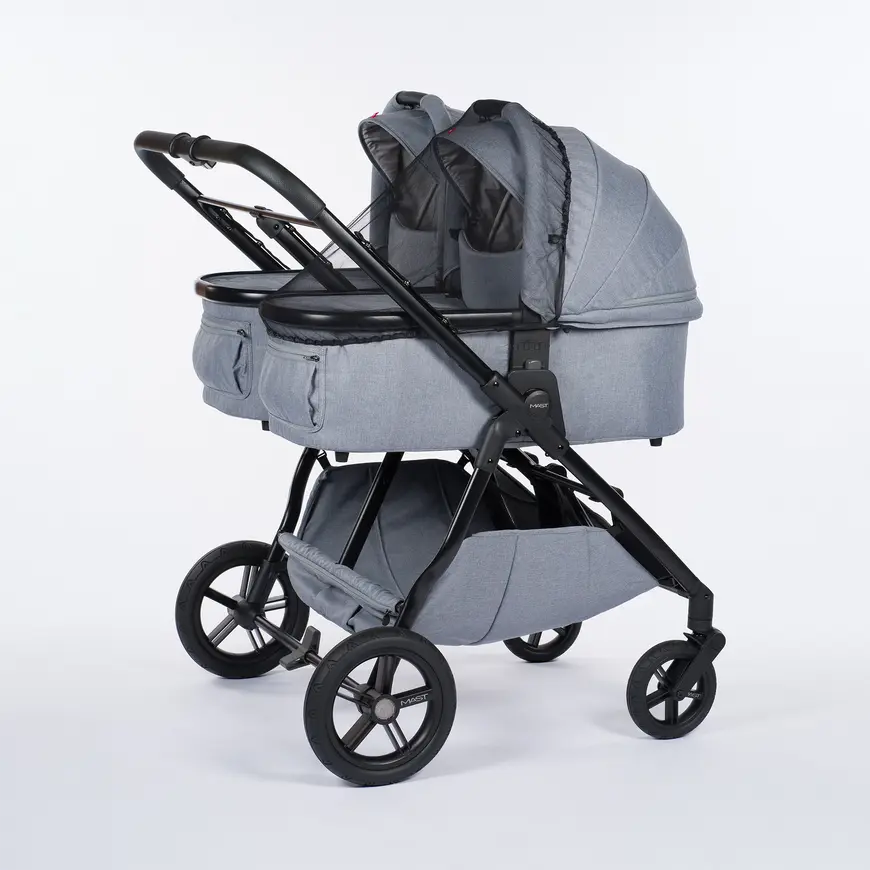 B-Ware Mast Moskitonetz Insektenschutz Netz Kinderwagen M.Twin Schutz Kinder Outdoor