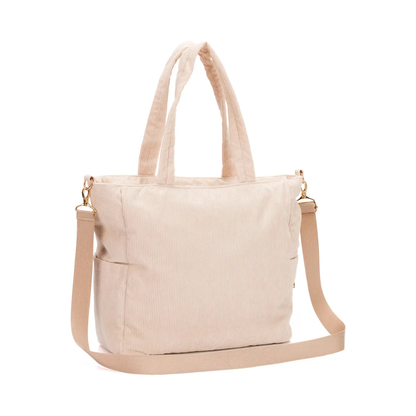 B-Ware Little One Wickeltasche Tasche Baby Wickeltasche Cord Flaschenwärmer Unterlage