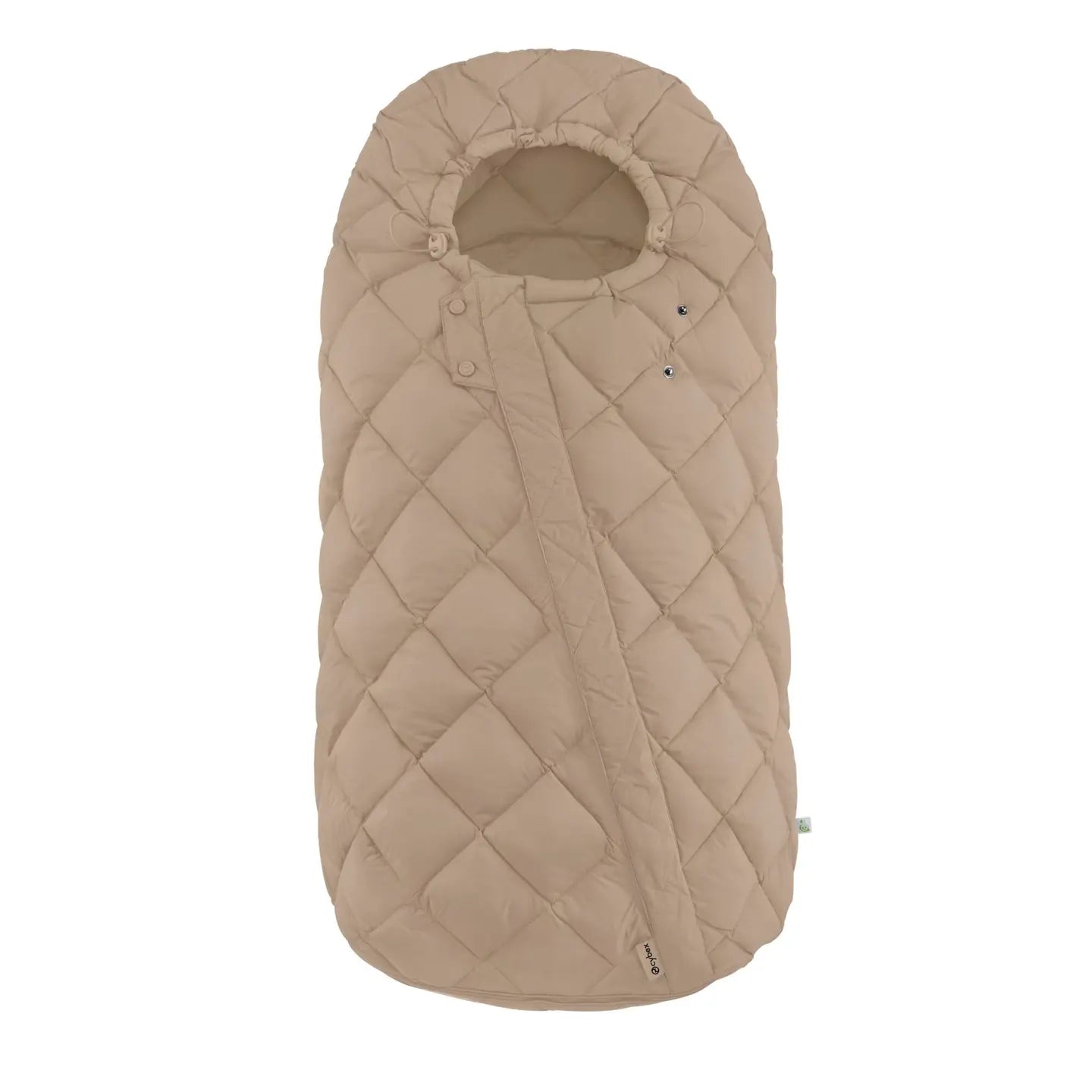 B-Ware Cybex Babyschlafsack Fußsack Snogga 2 Almond Beige Kinderwagen Tasche Buggy
