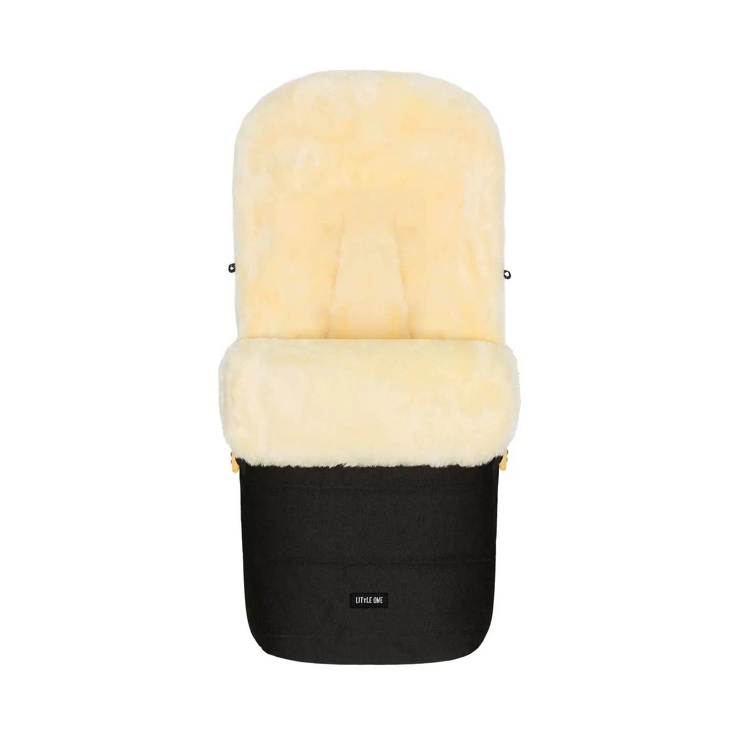 B-Ware Little One Winterfußsack Fußsack Kinderwagen Buggy Explore Ebenholz Lammfell