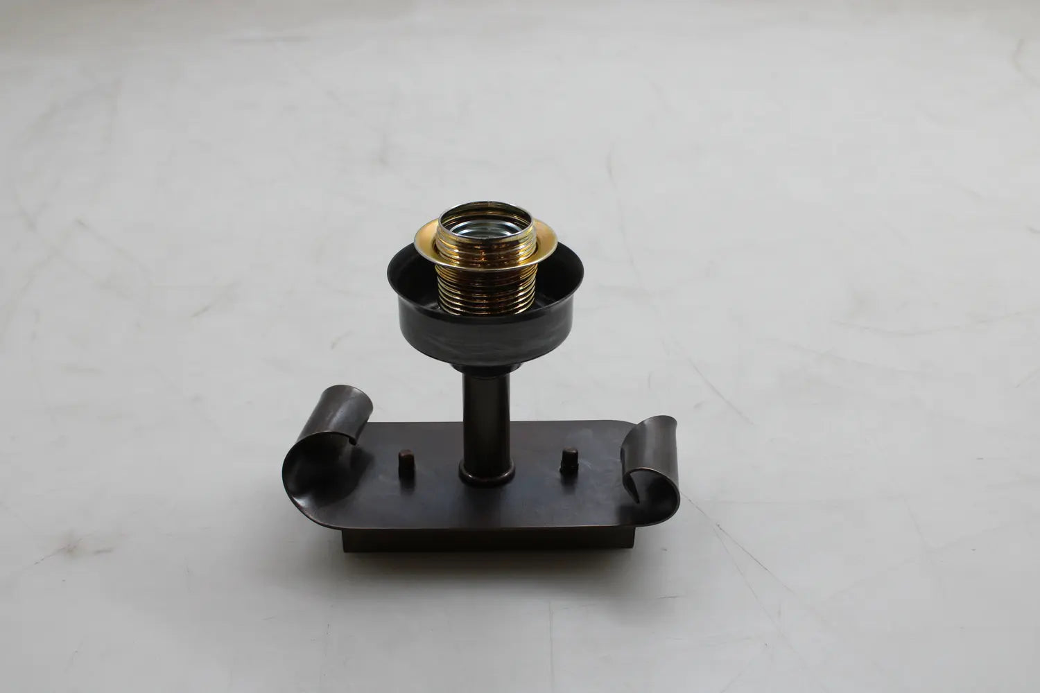 B-Ware Cremasco Deckenleuchte Lampe Marostica Braun Messing Keramik Siehe Text/Foto