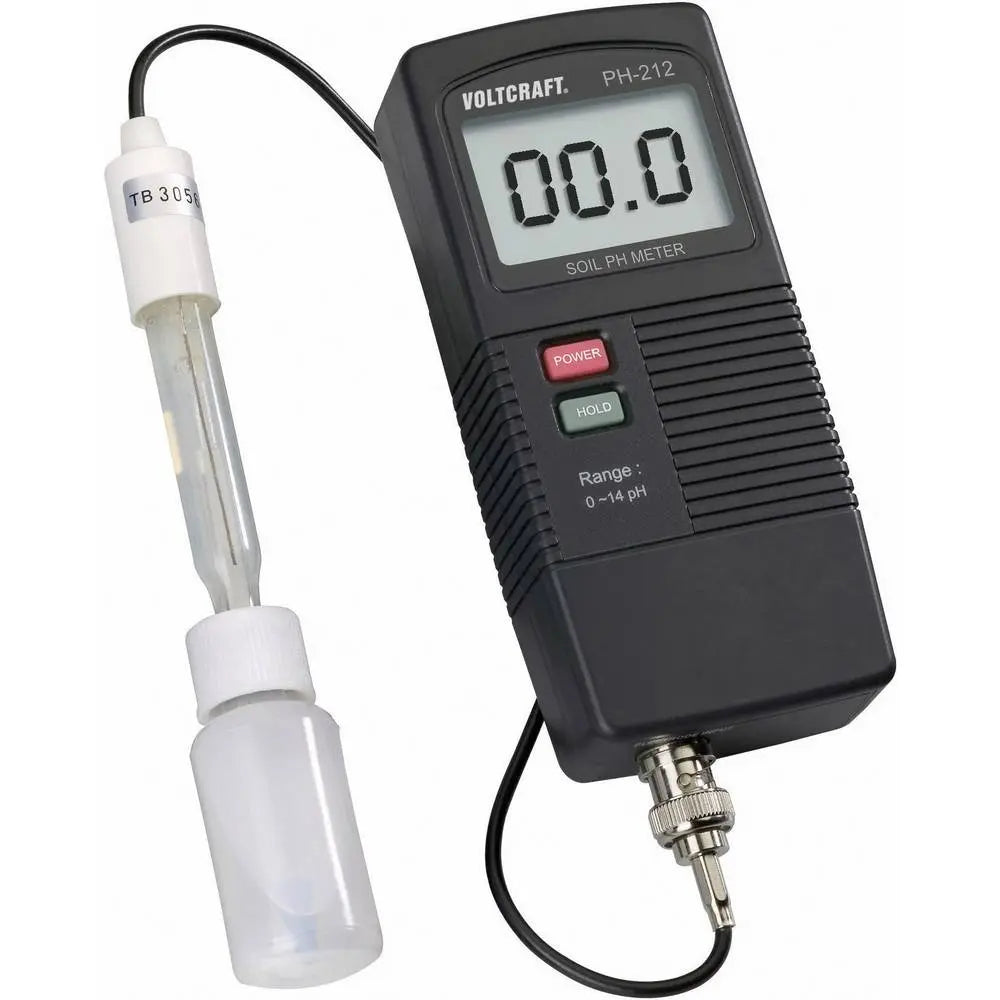 B-Ware Voltcraft Bodenanalyse Set Testgerät P H Wert Messgerät Iso Kalibriert Ph 212
