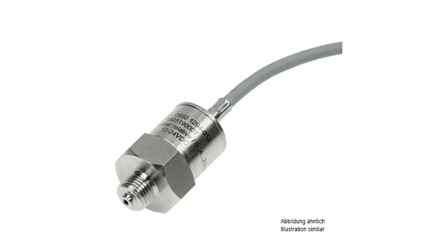 B-Ware B B Thermo Technik Drucktransmitter Drucksensor Edelstahl Relativdruck Kabel 2 M
