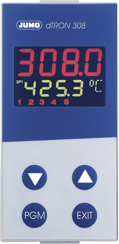B-Ware Jumo D Tron 308 Hoch Pid Temperaturregler Pt100 Pt500 Pt1000 Kty11 6 Messgerät