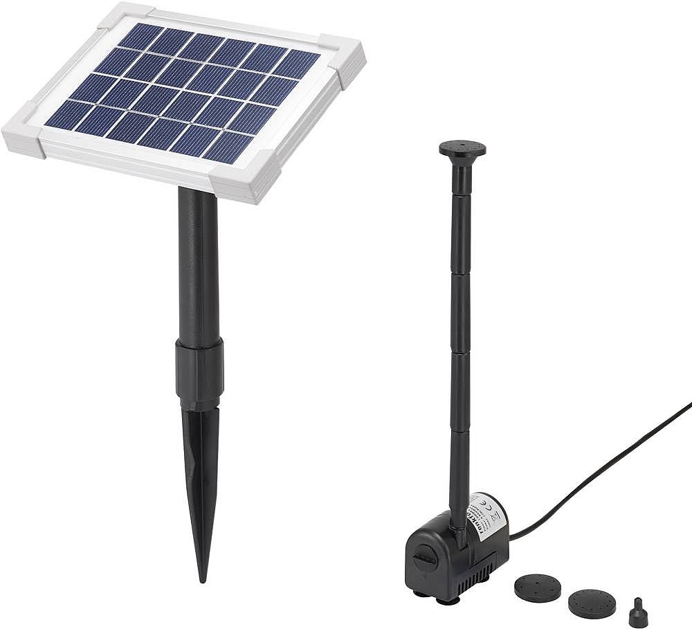 B-Ware Renkforce 1007584 Solar Pumpenset 170 L/H Teichpumpe Pumpe Wasserpumpe