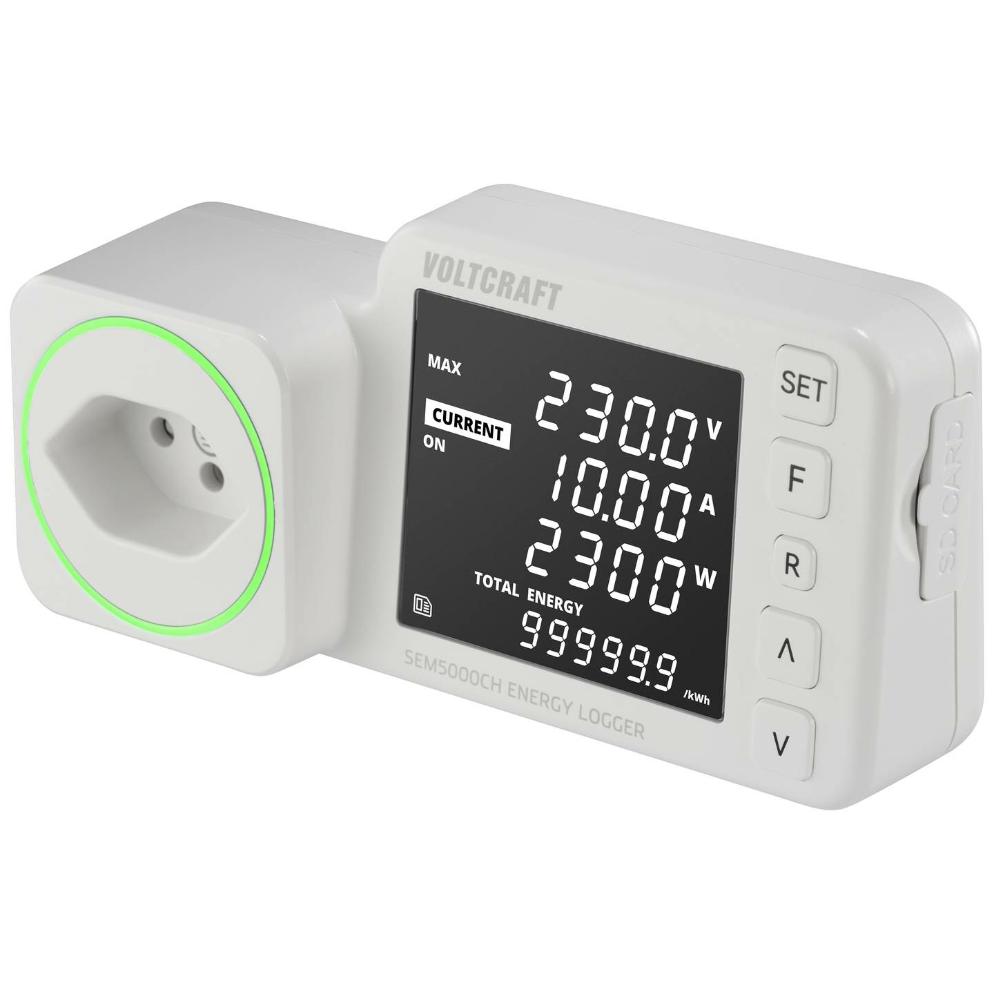 B-Ware Voltcraft Sem5000 Ch Energiekosten Messgerät Kostenprognose Alarmfunktion 967
