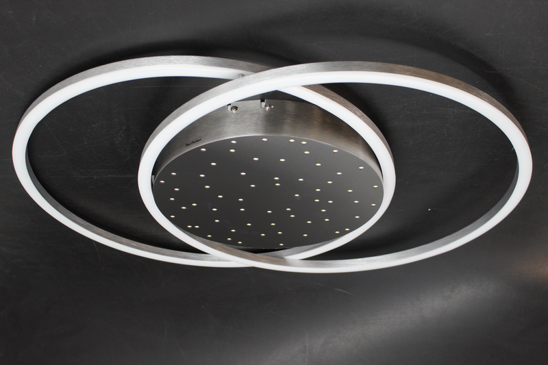 B-Ware Paul Neuhaus Led Deckenleuchte Yuki Ii Leuchte Polycarbonat Aluminium 1 Flammig