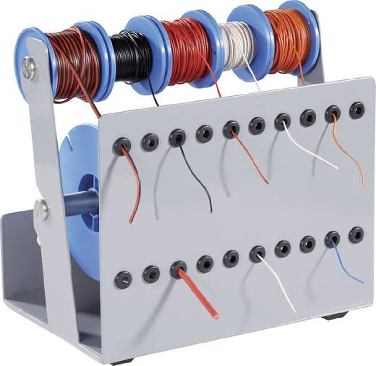 B-Ware Tru Components 546099 Kabelabroller Midi Leitungsabroller Tisch Wandmontage