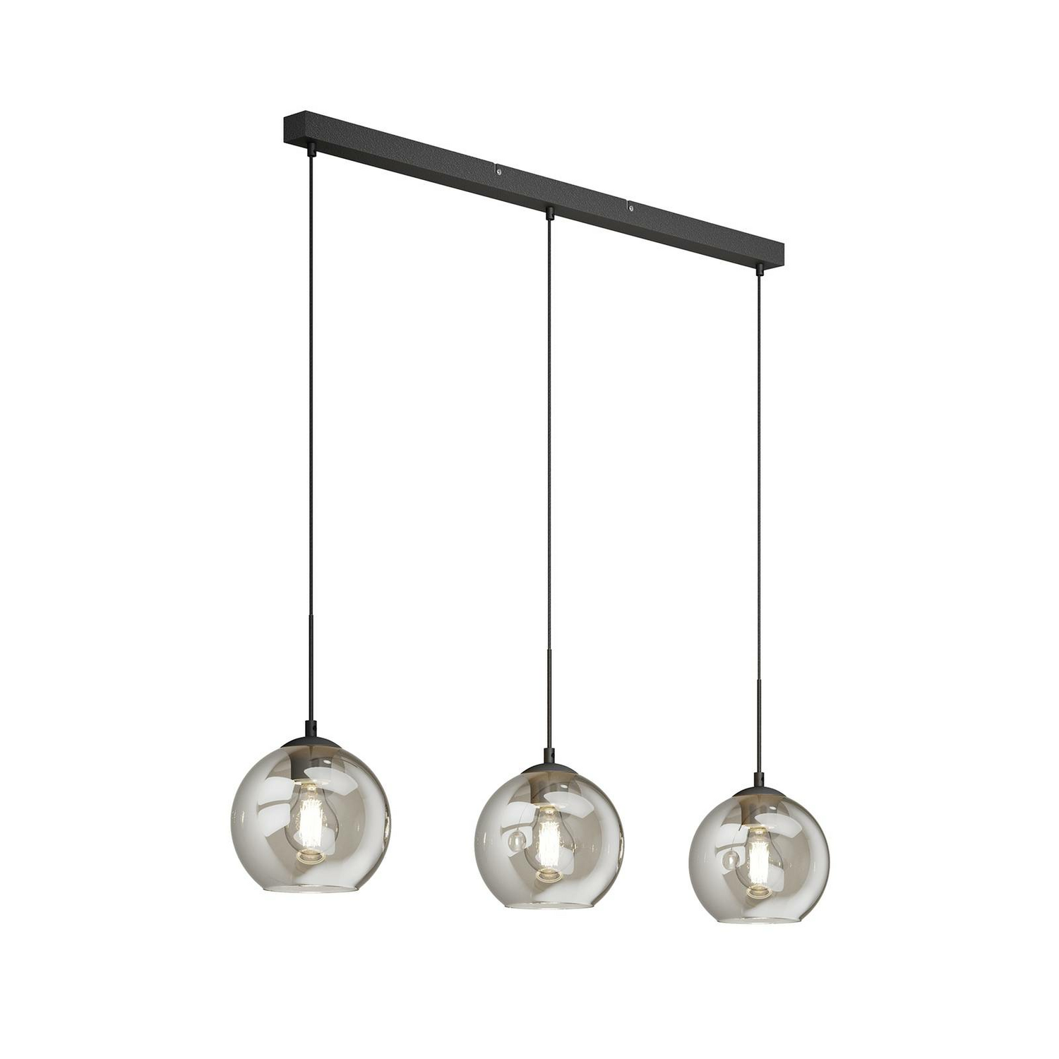 B-Ware Lindby Sofian Hängeleuchte Deckenleuchte Lampe Leuchte Licht 3 Flg E27 Rauchg169