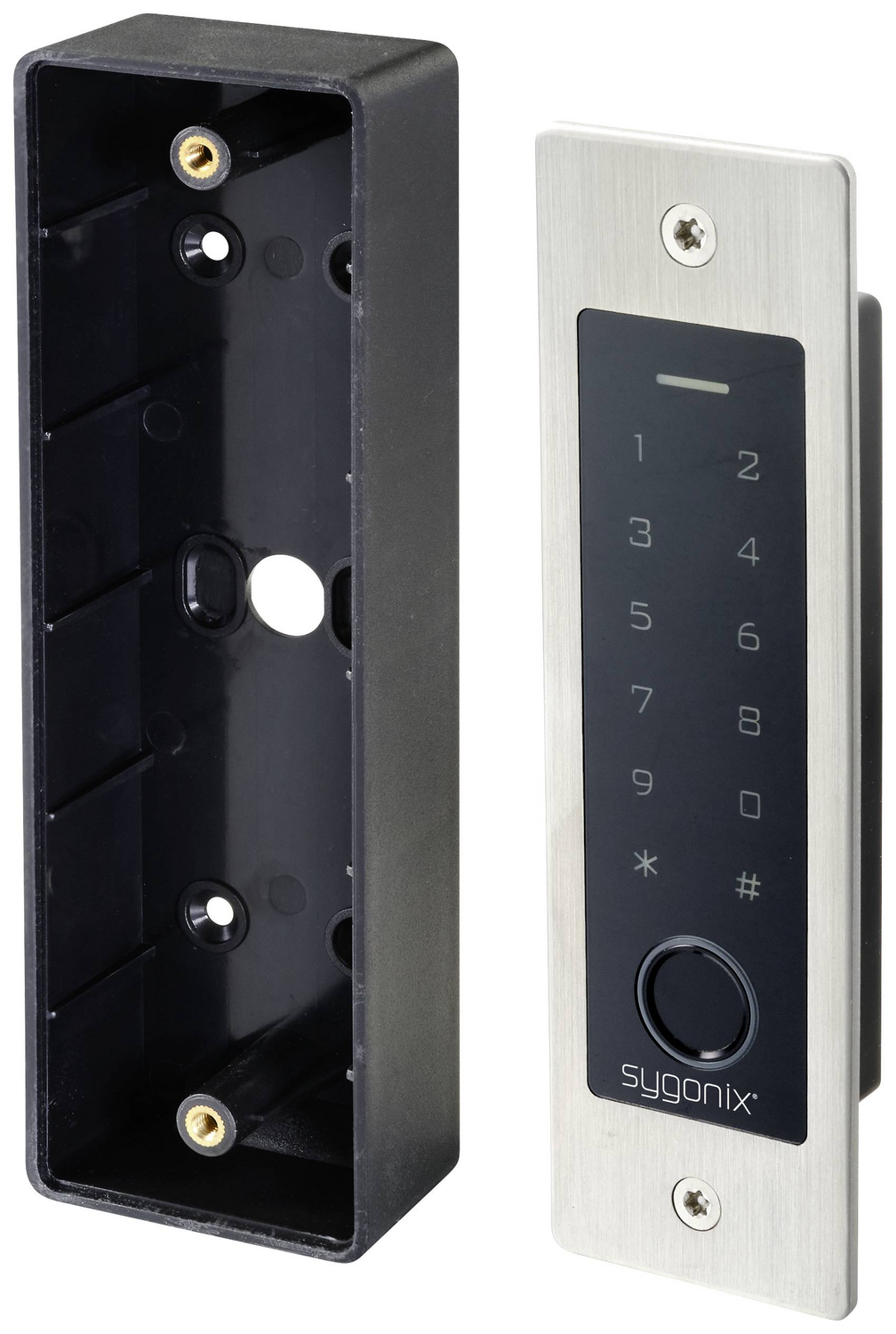 B-Ware Sygonix Sy 5231014 Fingerprint/Rfid Unterputz 12 V/Dc 18 V/Dc Ip5 Siehe Text