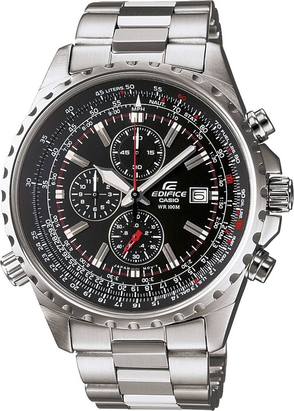 B-Ware Casio Armbanduhr Analoguhr Uhr Herrenuhr Edelstahl Mineralglas Analoguhr Silb993