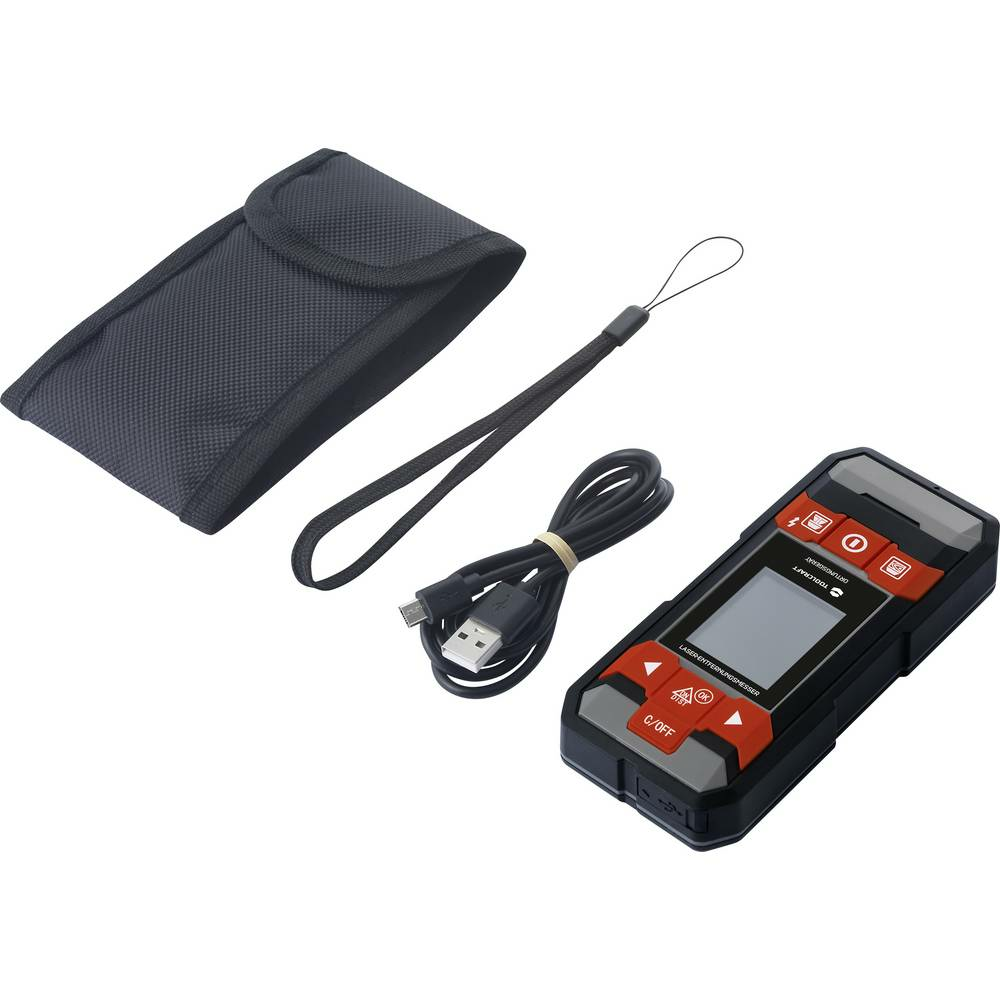 B-Ware Toolcraft Ortungsgerät Inkl. Laser Entfernungsmesser Ldm D30 Messgerät Ortung