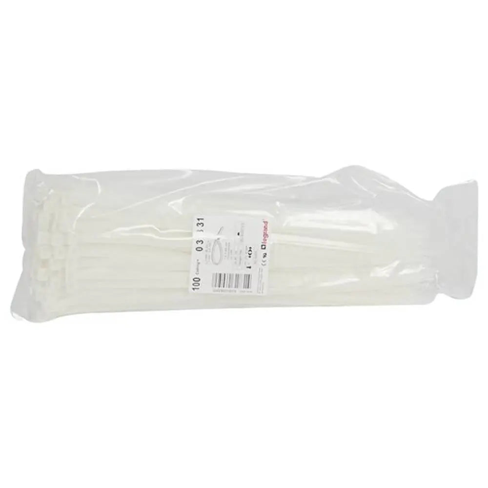 B-Ware Legrand Kabelbinder 031831 Kabelband Natur Kunststoff 360 Mm 7.6 Mm 100 Stück