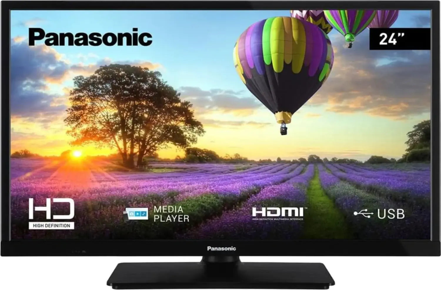 B-Ware Panasonic Tx 24 M330 E Led Tv Fernseher Triple Tuner Ci+ Hdmi 24 Zoll Bildschirm
