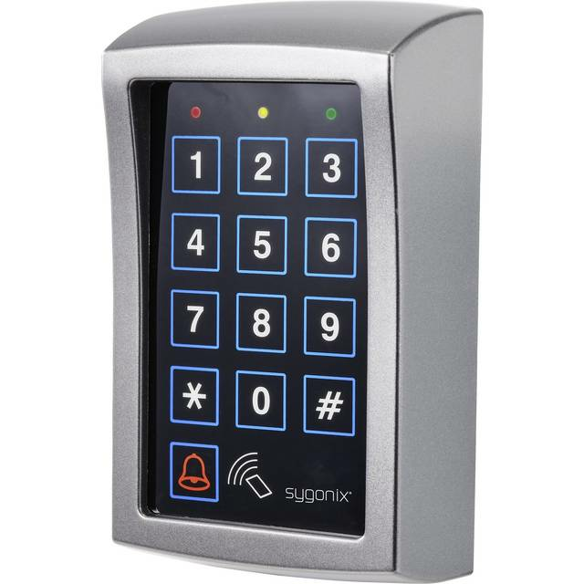 B-Ware Sygonix Codeschloss Aufputz Türschloss Sicherheitsschloss 12 V/Dc Ip55