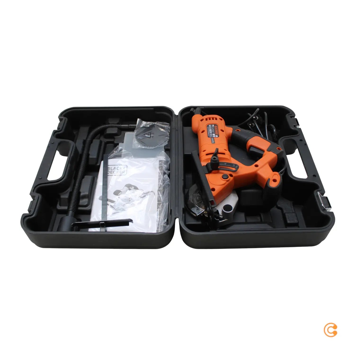B-Ware Black & Decker Kompakt Handkreissäge Inkl. Koffer 400 W Kreissäge Säge