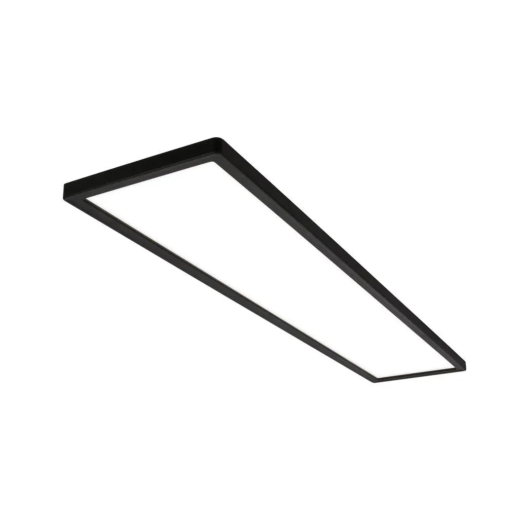 B-Ware Briloner Deckenlampe Deckenleuchte Led Backlight Schwarz Panel Büro 98 Cm 4000 K