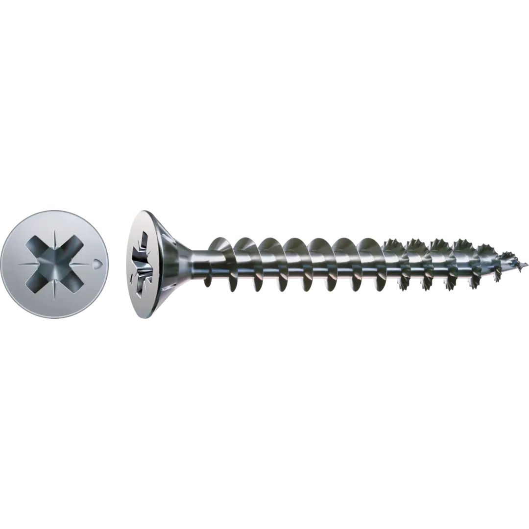 B-Ware Spax Schrauben Befestigungsmittel Vollgewinde Kreuzschlitz 3x30 Mm 100 Stück