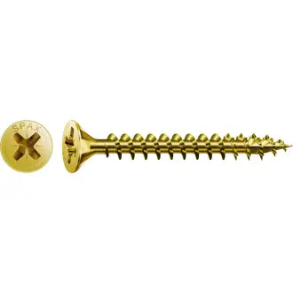 B-Ware Spax Universalschrauben Holzschrauben Schrauben 5x60 Yellox Gelb 500 Stück