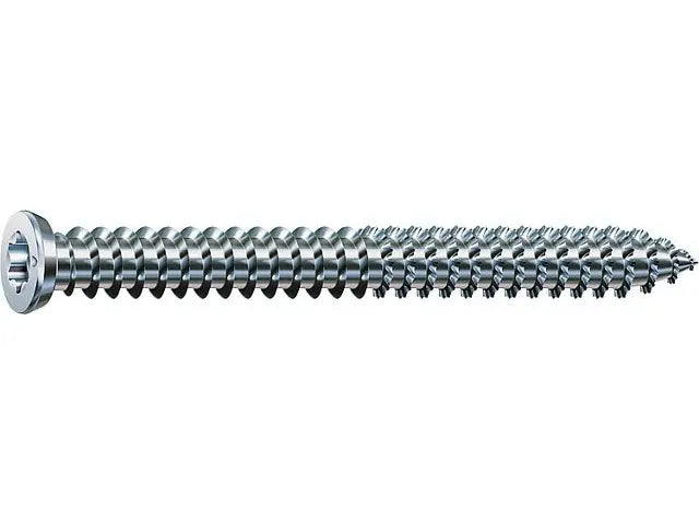 B-Ware Spax Flachsenkkopfschrauben Wirox Kunststoffrahmen Vollgewinde 7,5x100mm 100 St.