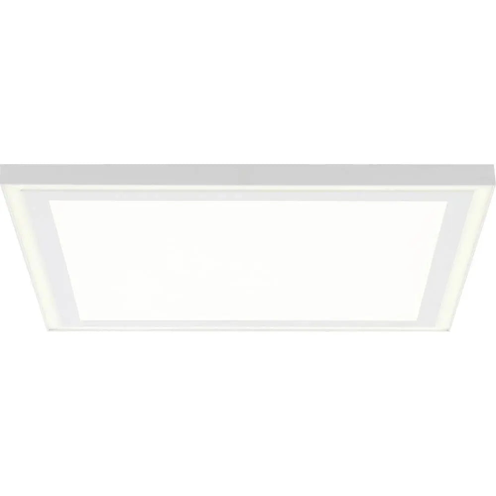 B-Ware Brilliant Led Deckenleuchte Laurice Fernbedienung Weiß Aufbau Panel 40cm Cct 24 W